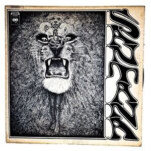 Santana Self Titled Vinyl LP Record 12 Inch Black White Lion‎ CS 9781 1969 Rock